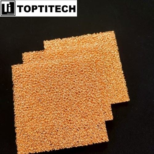 10/20PPI Copper Foam For Electrodes With Thermal Management suppliers